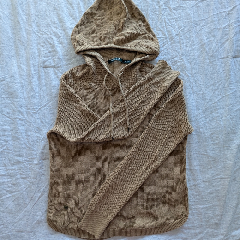 Ralph Lauren Waffle Knit Hoodie